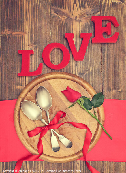 Love Spoons Picture Board by Amanda Elwell