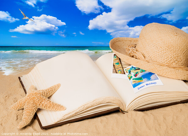 Summer Book Picture Board by Amanda Elwell