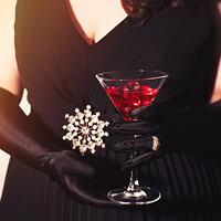 Buy canvas prints of Cocktail With Ice by Amanda Elwell