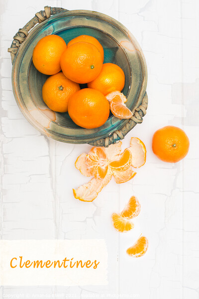 Clementines Picture Board by Amanda Elwell