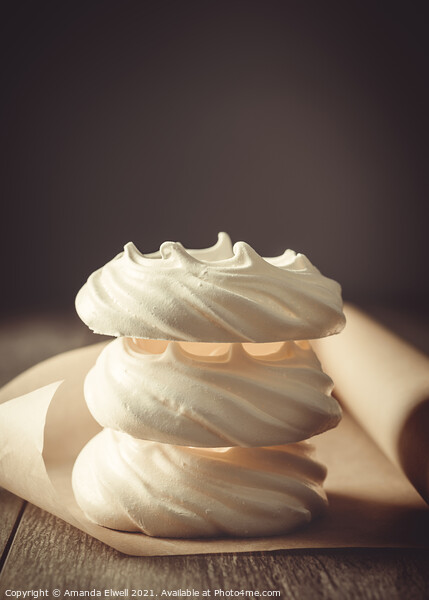 Meringue Nests Picture Board by Amanda Elwell