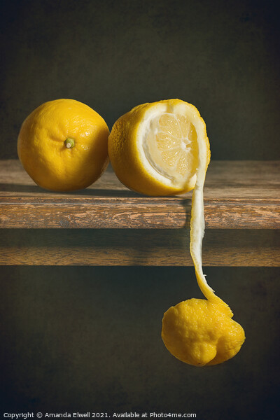 When Life Gives You Lemons Picture Board by Amanda Elwell
