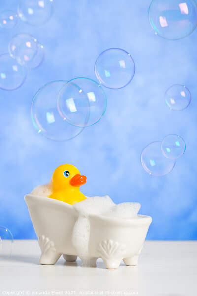 Bathtime Fun Picture Board by Amanda Elwell