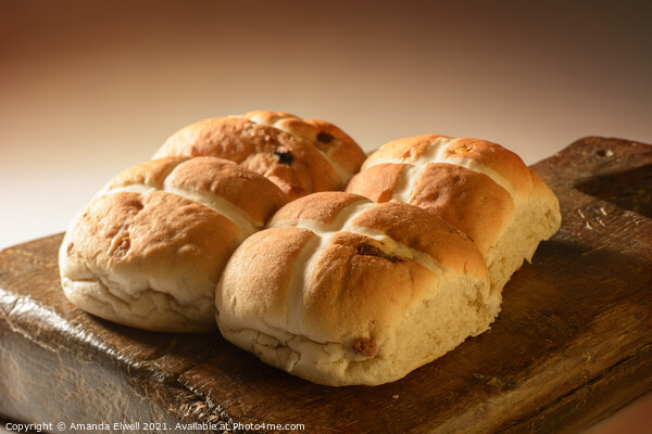 Hot Cross Buns Picture Board by Amanda Elwell