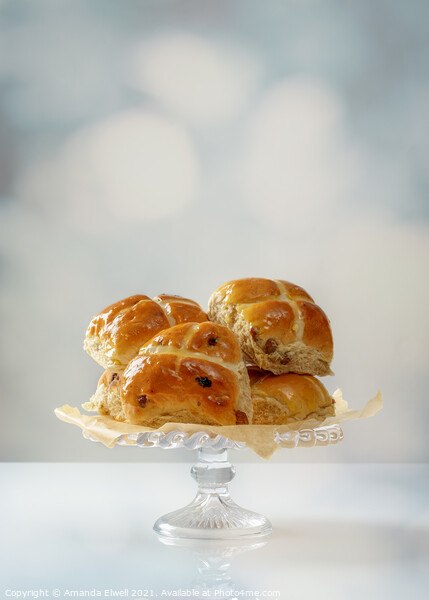 Hot Cross Buns Display Picture Board by Amanda Elwell
