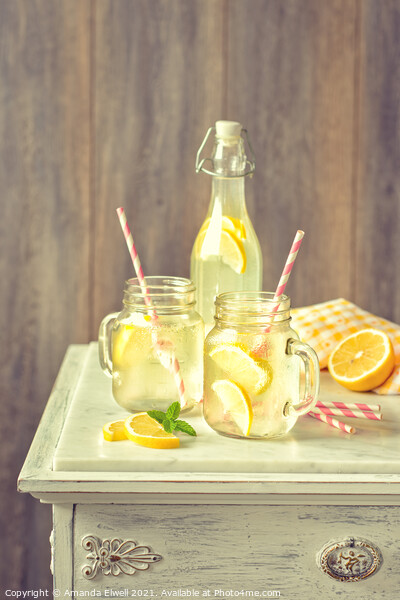 Vintage Lemonade Picture Board by Amanda Elwell