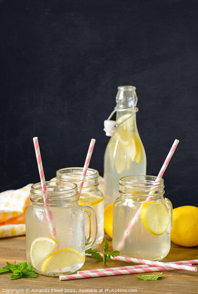 Homemade Lemon Drinks Picture Board by Amanda Elwell
