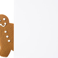 Buy canvas prints of Gingerbread Advertising Board by Amanda Elwell