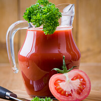Buy canvas prints of Tomato Juice by Amanda Elwell