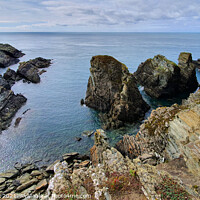 Buy canvas prints of Anglesey Coast 3 by Peter Brownlow