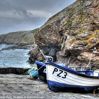 Buy canvas prints of Cornish Fishing Boats by Kevin Clayton