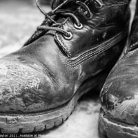 Buy canvas prints of Tough as old boots by Kevin Clayton