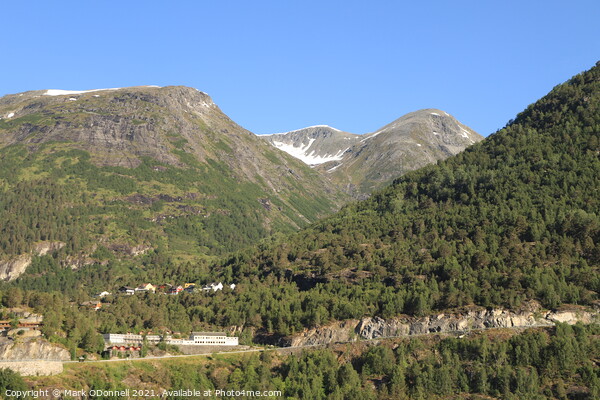 Norway Landscape 1 Picture Board by Mark ODonnell