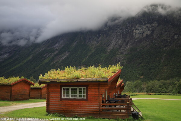 Norway Holiday home Picture Board by Mark ODonnell