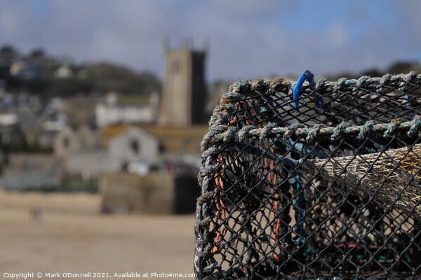 St Ives Harbour 2 Picture Board by Mark ODonnell