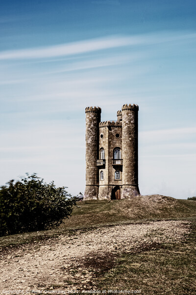 Broadway Tower - A Folly In the Heart Of The Cotsw Picture Board by Peter Greenway