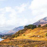 Buy canvas prints of View Across The Hills & Mountains Of Glen Affric, Scottish Highlands by Peter Greenway