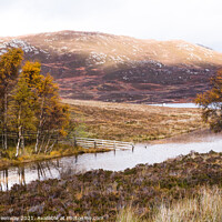 Buy canvas prints of Loch Tarff at Autumn, Scottish Highlands by Peter Greenway