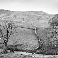 Buy canvas prints of The Landscape Around Malham Cove by Peter Greenway