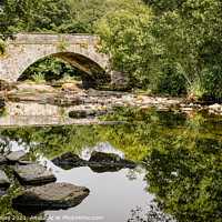 Buy canvas prints of Skelwith Bridge Near Ambleside In The Lake District by Peter Greenway