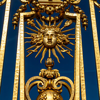 Buy canvas prints of Sun King  at Château de Versailles by Peter Greenway
