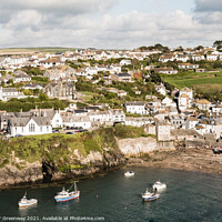 Buy canvas prints of Port Issac In Cornwall by Peter Greenway