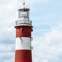 Buy canvas prints of Lighthouse At Plymouth Hoe, Devon by Peter Greenway