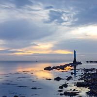 Buy canvas prints of The Phillip Lucette Lighthouse Beacon On The Ness At Shaldon, Devon  by Peter Greenway