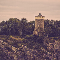 Buy canvas prints of The Observatory Tower At Clifton, Avon by Peter Greenway