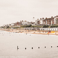Buy canvas prints of Traditional English Seafront At Southwold, Suffolk by Peter Greenway