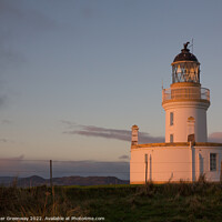 Buy canvas prints of The Chanonry Lighthouse At Sunrise by Peter Greenway