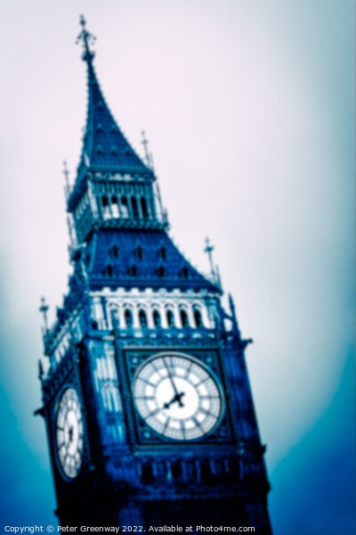 Big Ben at Westminster, London Picture Board by Peter Greenway