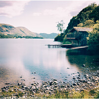 Buy canvas prints of The Duke Of Portland Boathouse, Ullswater In The L by Peter Greenway