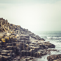 Buy canvas prints of The Giants Causeway, Northern Ireland by Peter Greenway