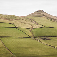 Buy canvas prints of A Lonely Farm Barn In the Rolling Hills of the Peak District by Peter Greenway
