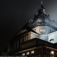 Buy canvas prints of Methodist Central Hall, London Illuminated At Night by Peter Greenway