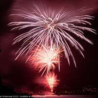 Buy canvas prints of 2022 British Firework Championships From 'Devils P by Peter Greenway
