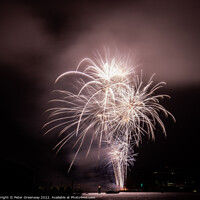 Buy canvas prints of 2022 British Firework Championships From 'Devils P by Peter Greenway
