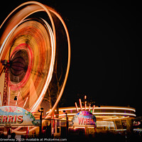 Buy canvas prints of Much Loved 'Big Wheel' Ride At The Annual Street Fair In St Giles, Oxford by Peter Greenway