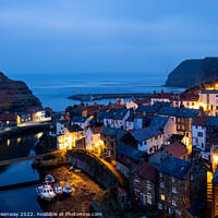 Buy canvas prints of  The Fishing Port Of Staithes On The North Yorkshire Coast by Peter Greenway