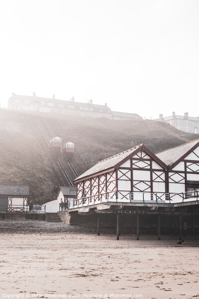 The Pier At Saltburn-by-the-Sea On The North Yorkshire Coast On  Picture Board by Peter Greenway