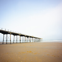 Buy canvas prints of The Pier At Saltburn-by-the-Sea On The North Yorkshire Coast On  by Peter Greenway