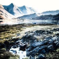 Buy canvas prints of Ratagan Beach In The Scottish Highlands by Peter Greenway