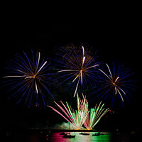 Buy canvas prints of 2021 British Firework Championships by Peter Greenway