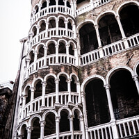 Buy canvas prints of Scala Contarini Tower, Venice Italy by Peter Greenway