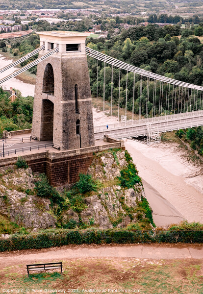 Clifton Suspension Bridge, Avon At Dusk Picture Board by Peter Greenway