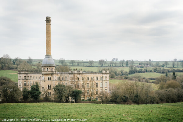 The Historic Bliss Mill In Rural Oxfordshire On A Spring Evening Picture Board by Peter Greenway