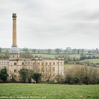 Buy canvas prints of The Historic Bliss Mill In Rural Oxfordshire On A Spring Evening by Peter Greenway