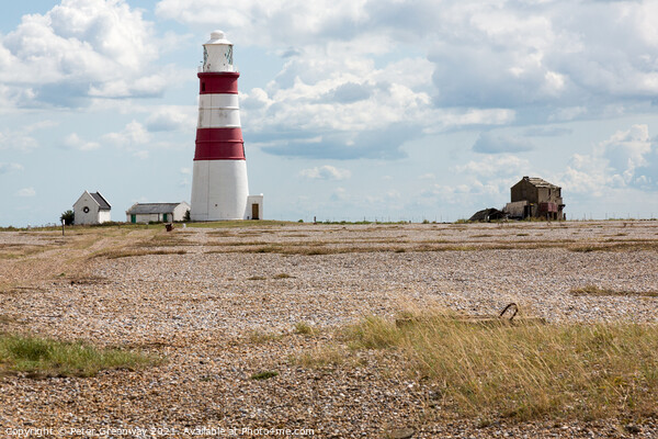 Orford Ness Lighthouse, Suffolk Picture Board by Peter Greenway