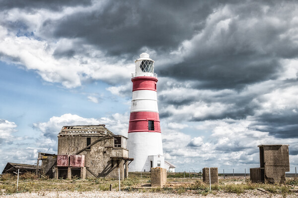 Orford Ness Lighthouse, Suffolk Picture Board by Peter Greenway